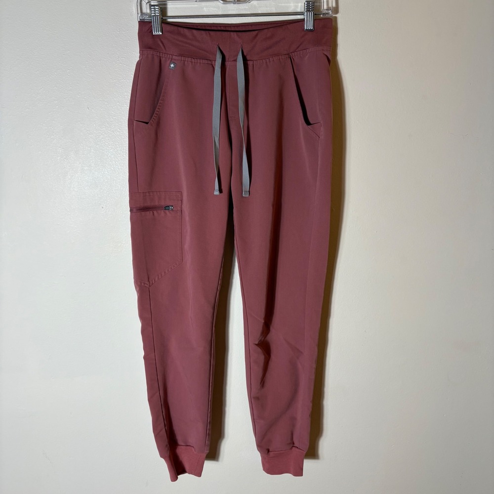 FIGS Technical Collection Zamora Jogger Scrub XS Mauve